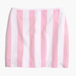 Madewell Garmine Skirt in Cara Stripe
